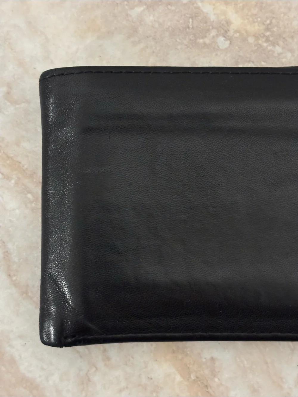 Polo by Ralph Lauren Classic Black Leather Bifold Wallet